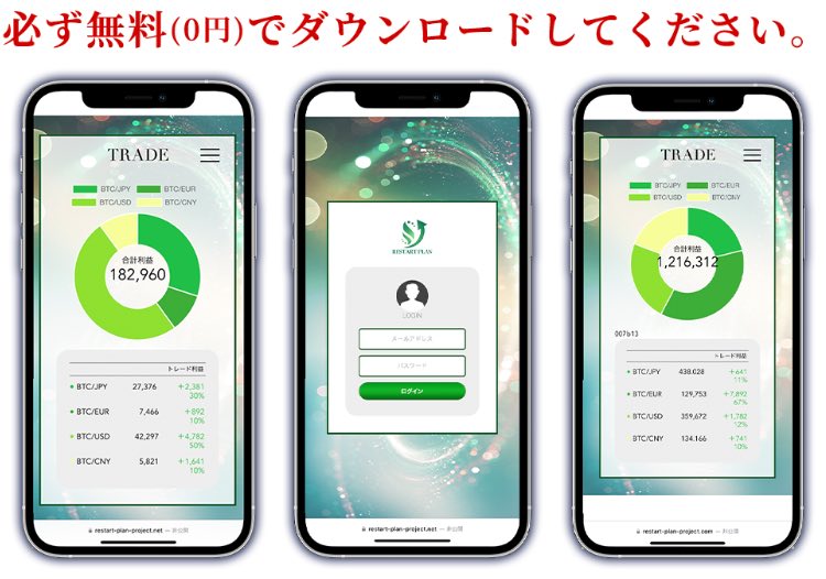 梶川香純のリスタートプラン(RESTART PLAN)のアプリ